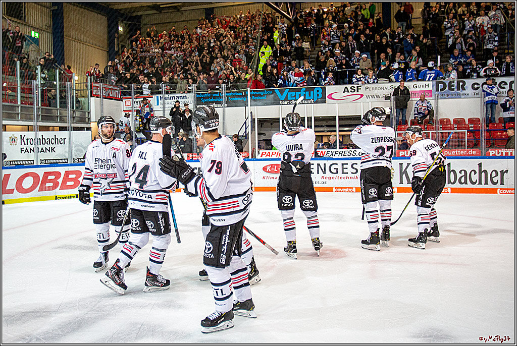 DEL; Iserlohn Roosters - Koelner Haie; Iserlohn, 17.12.2019